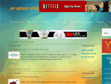 Tablet Screenshot of apnewswire.net